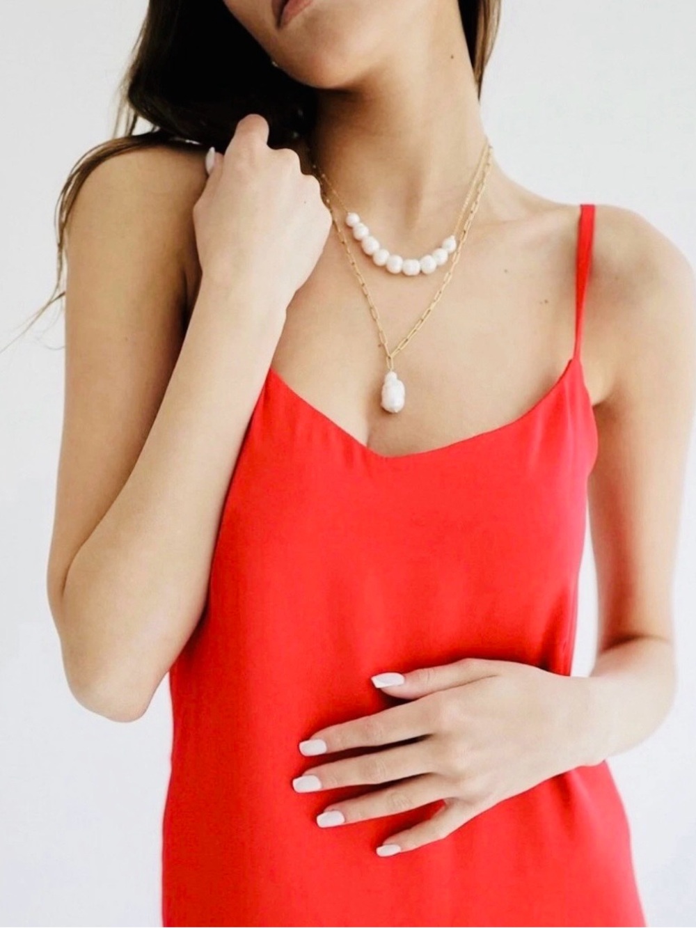 J. Crew Women’s 00 Camisole Spaghetti Strap Tank Blouse Red